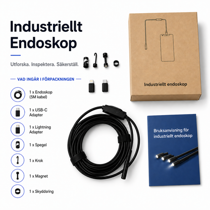 ProScope – Professionell inspektionskamera med endoskop